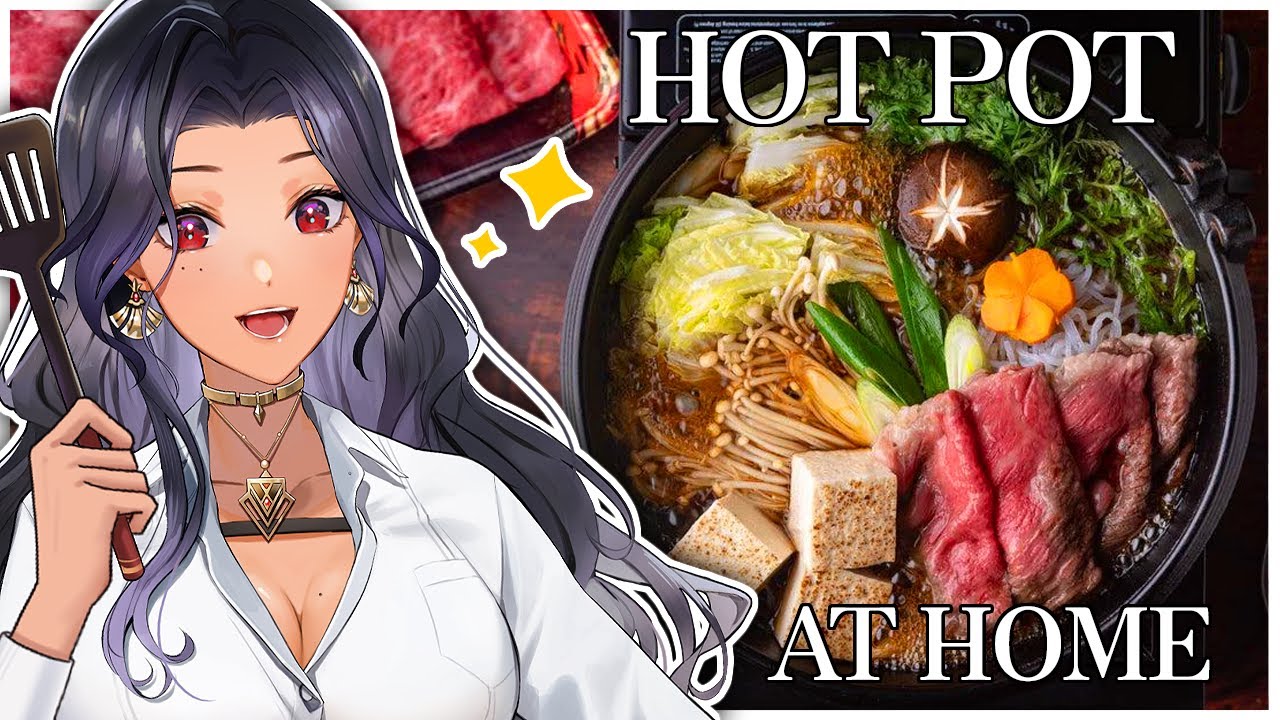HANDCAM: I MAKE HOT POT FOR THE 1ST TIME!👩‍🍳🍲のサムネイル