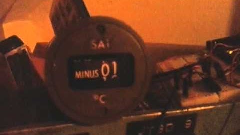 DC-9 instruments via Arduino: SAT (aka OAT)