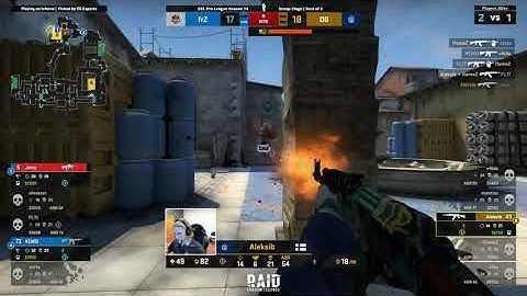 Aleksib T wins the 1vs3 - FORZE VS OG - ESL Pro League Season 14 - CSGO