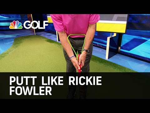 Putt Like Rickie Fowler - The Golf Fix | Golf Channel