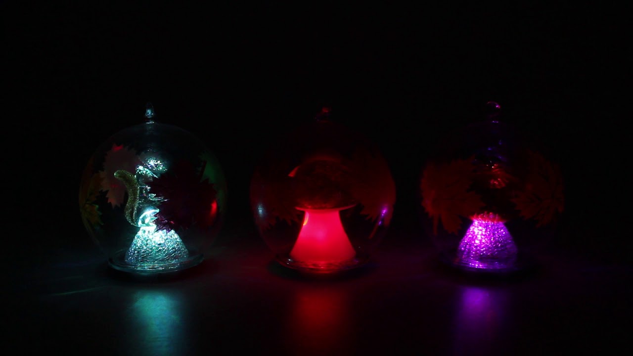 GMS16-01853 Lumida Casa Glaskugeln herbstliche Motive 775272