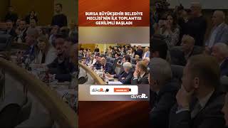 Bursa Büyükşehir Belediye Meclisinin Ilk Toplantısı Gerilimli Başladı 