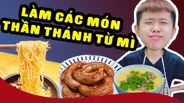 Tôm La Cà Tập Full #88: Làm Các Món Thần Thánh Từ Mì