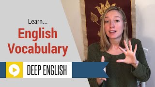 English Vocabulary - Hidden Meanings - Part 7