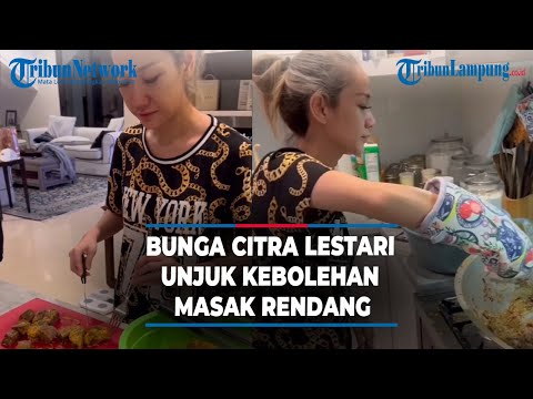 Bunga Citra Lestari Unjuk Kebolehan Masak Rendang Jelang Lebaran 2024