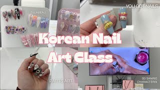 Taking a Korean nail art class at Zillabeau! Make.N Parts Art / Life as a nail tech screenshot 5