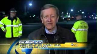 One Suspect Dead, Second On The Run, Police Say Boston Marathon Bomber Manhunt