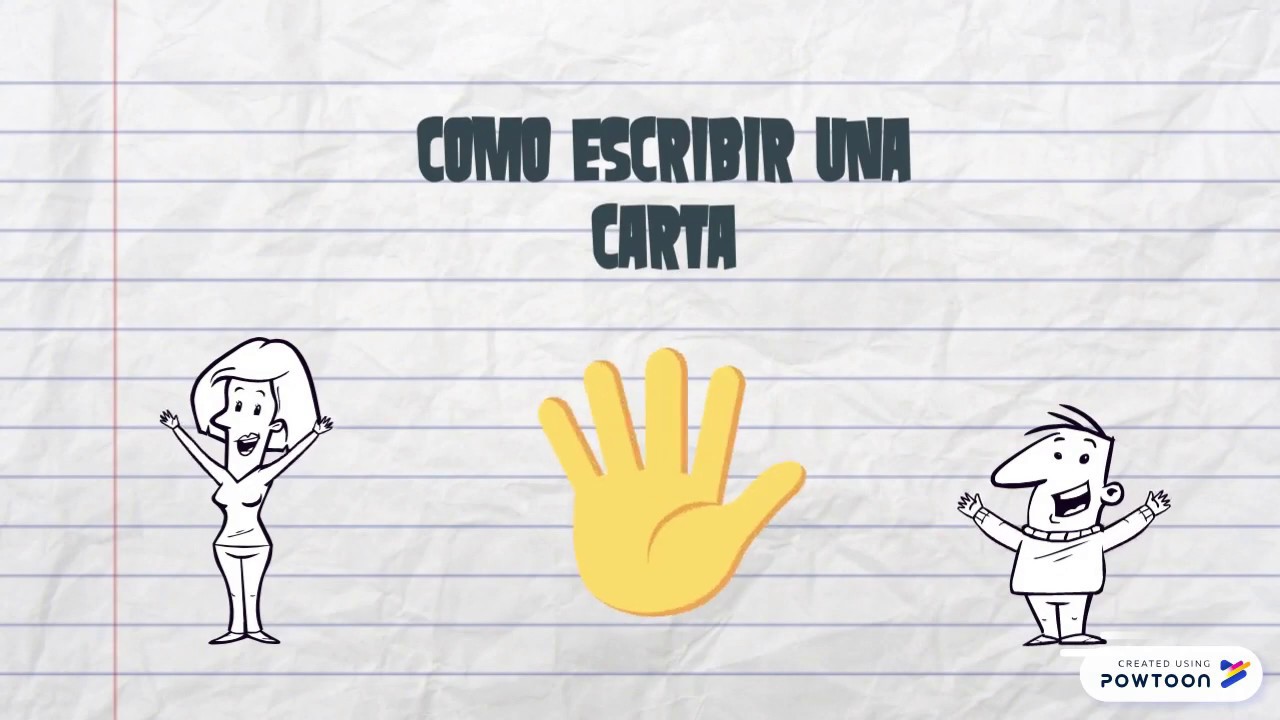 Estructura de la carta - YouTube