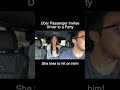 Woman Tries To Pickup Uber Driver