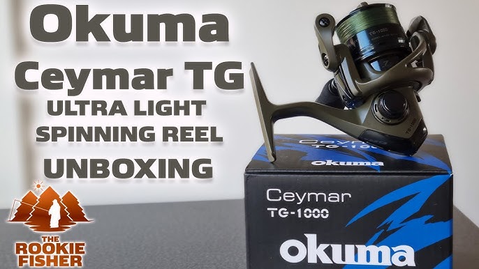 Limited Edition Tactical Green Spinning Fishing Reel! Okuma Ceymar TG -  #shorts 