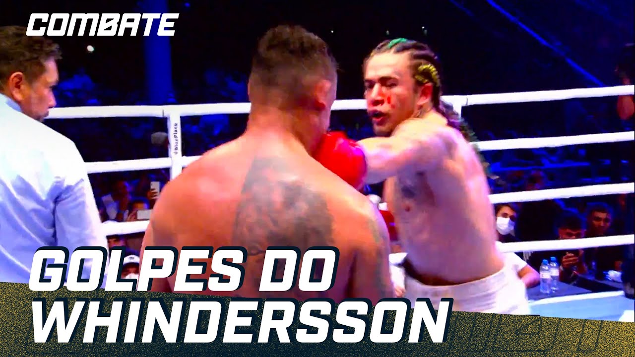 GOLPES DO WHINDERSSON | WHINDERSSON NUNES X ACELINO POPÓ | FIGHT MUSIC SHOW | combate.ge