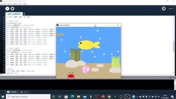 Membuat Animasi Bergerak Kehidupan Bawah Laut [PROCESSING_UJIAN PRAKTIKUM]