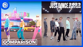 Just Dance 2023 VS. Dance Choreography Comparison - BTS - Dynamite