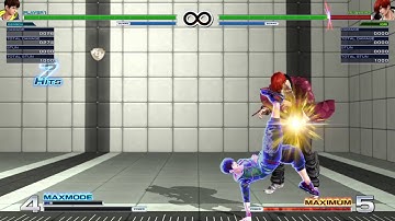 KoF14 - Kensou Combos - Midscreen - 1 Bar - Any Position -  Intermediate - 395 Damage