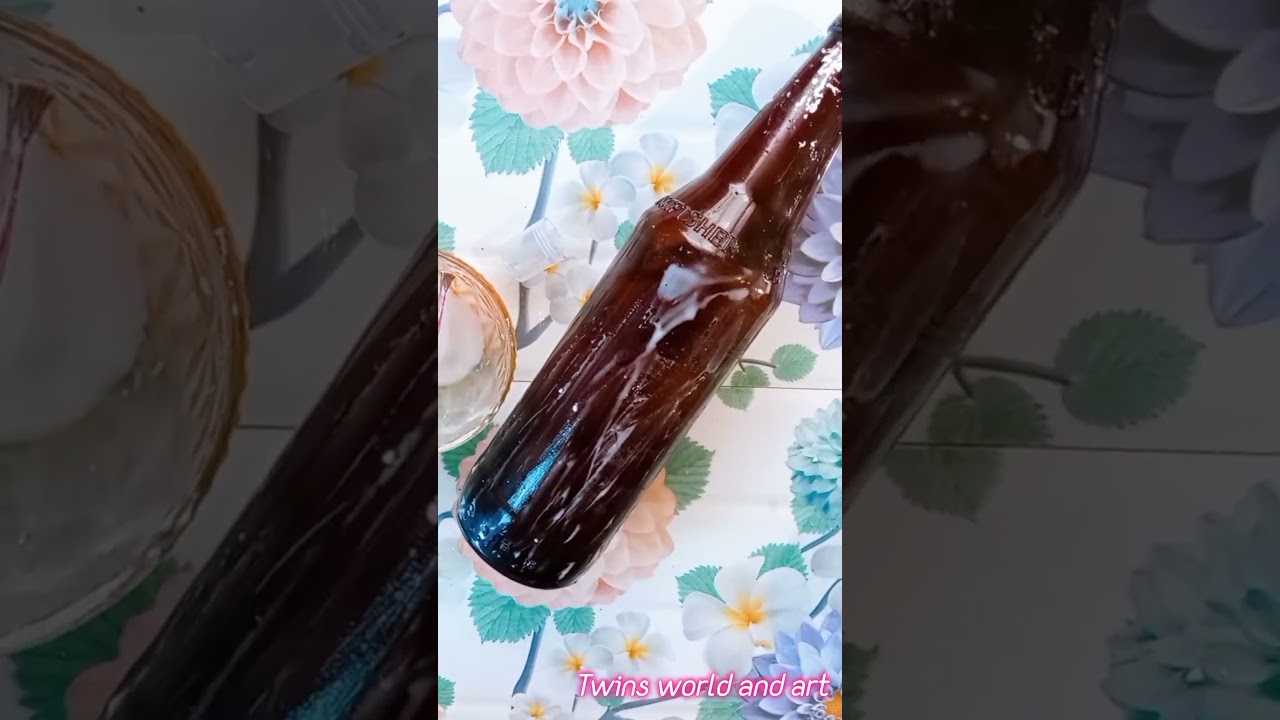 Innale potti  poaya kuppi😂/ bottle art 