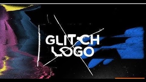Glitch Distortion Logo Intro Videohive - Free Download After Effects Template
