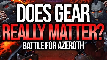 BFA | Gear Does Not Matter In PvP? How It Works - Battle For Azeroth