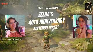 LIVE Reaction! Nintendo Direct & Zelda 40th Anniversary! screenshot 4