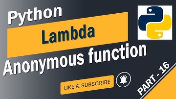 "Understanding Python Lambda Functions: Simplify Your Code!" | Benazir Education