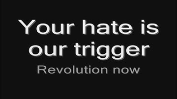 Arch Enemy - Under Black Flags We March (lyrics) HD