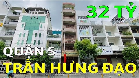 Bán nhà mặt tiền đường TRẦN HƯNG ĐẠO, P7, QUẬN 5 - Mã sp: SK1140