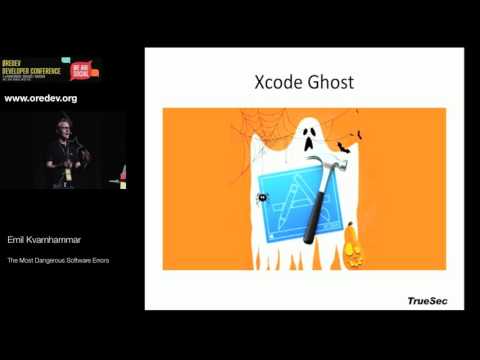 The Most Dangerous Software Errors - Emil Kvarnhammar, TrueSec