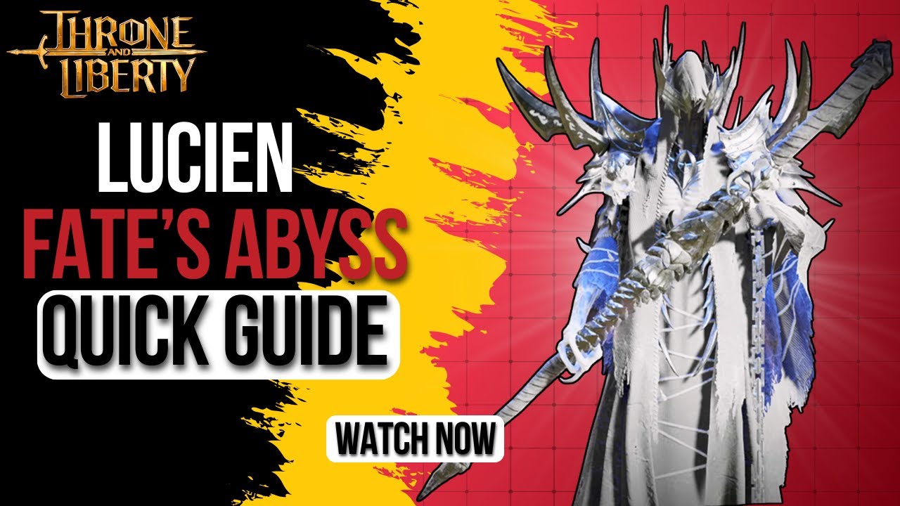 Руководство по битве с финальным боссом Fates Abyss — Люцианом | Throne and Liberty