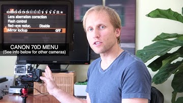 Mirror Lockup on the Canon 70D - The What? and Why?