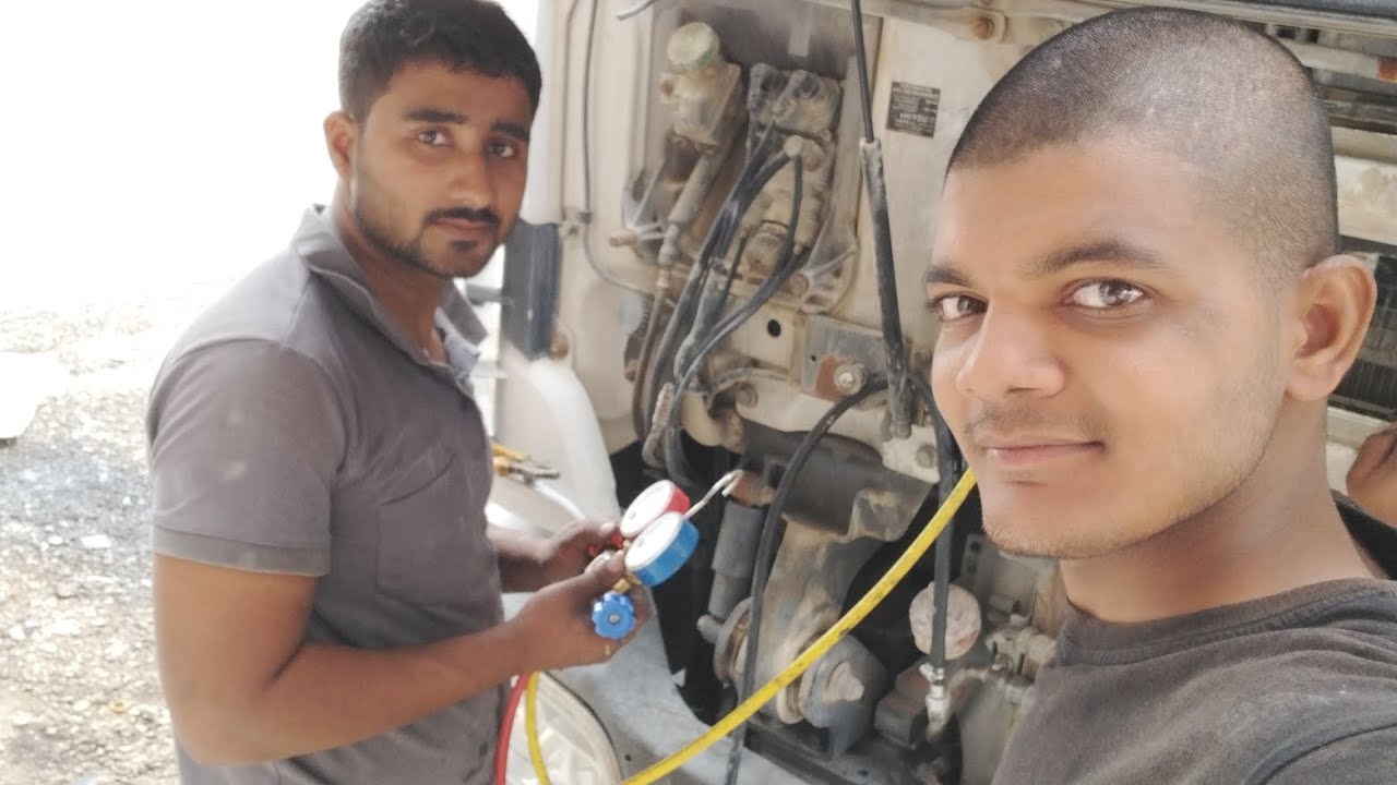 AtoElactrician air conditioner trening Saudi me car ac ka kam kaise