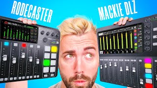 The RODECaster Pro 2 vs Mackie Creator DLZ  Which Mixer is Best?