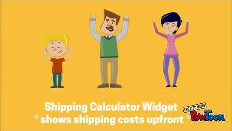 Shipping Calculator Widget