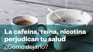 La CAFEÍNA, TEÍNA, NICOTINA perjudican tu salud ¿Cómo dejarlo?