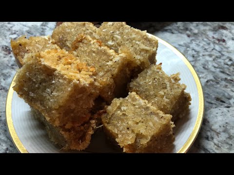 How to make Cassava Pone Guyanese Style🇬🇾