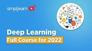 Deep Learning Full Course 2022 | Deep Learning Tutorial for Beginners | Deep Learning | Simplilearn