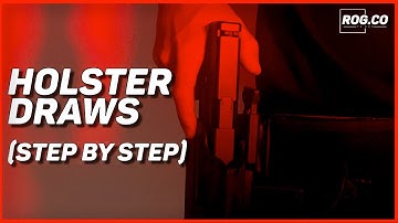 How to Draw Your Pistol Safely — OWB & IWB Holster Draws (Step by Step)
