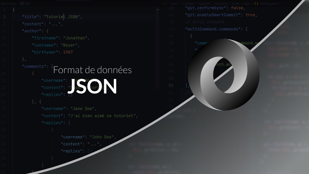 Le format JSON