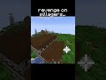 revenge on pillagers...  #minecraft #shorts #ofishka