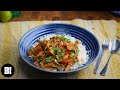 Peanut Butter Tofu Curry (Quick, Easy, Vegan)