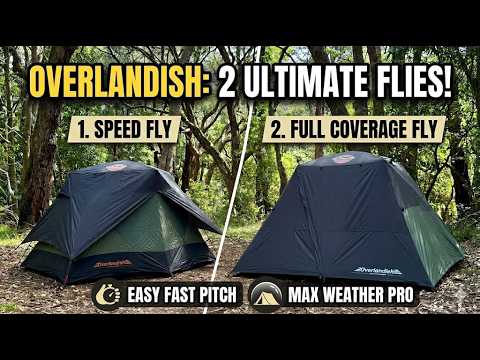 Problem/Solution: Stop the Leaks! Speed Fly vs. Full Coverage Rainfly (Overlandish Basecamp)