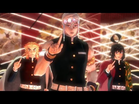 【鬼滅のMMD】Lamb.【宇髄天元　煉獄杏寿郎　冨岡義勇】