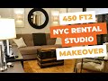 Small space living:  my NYC studio apartment
