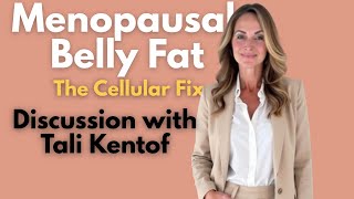 Menopause Belly Fat & Fatigue: The Root Cause No One Talks About (Cellular Fix)