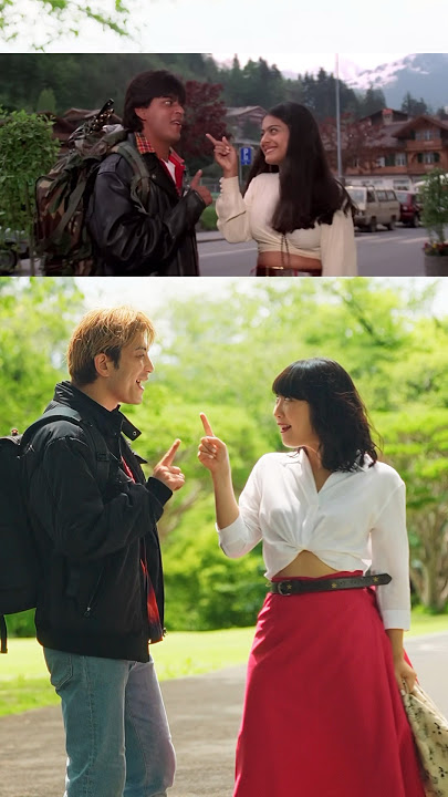 Zara sa Jhoom Loon Main🎵Love from Japan😊✨Dilwale Dulhania Le Jayenge.  #DDLJ #shahrukhkhan #kajol