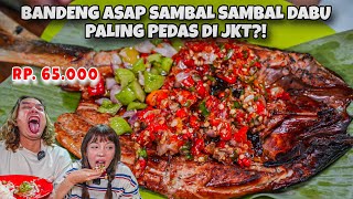 IKAN BANDENG ASAP SAMBAL DABU TERPEDAS DI JAKARYA!!!!