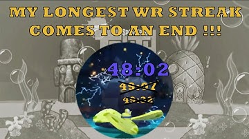 My Spongebob’s Truth or Square Wii Record Steak Comes to an End (Read Description)