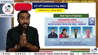 11th Commerce English Medium Best Education for All Subjects #account #economics #statistics #gseb screenshot 5