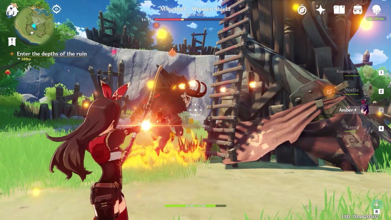 Genshin Impact Dr.Livingstone Quest Break the Sword Cemetery Seal