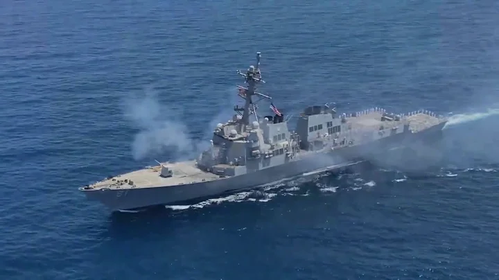 USS Winston S. Churchill commemorates 20th anniver...