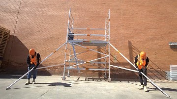 Synergy Scaffolding - How to Build a Wide Double Platform Mobile Scaffold