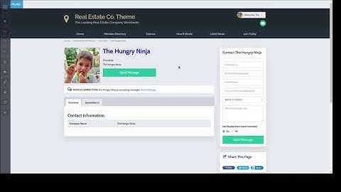 Advanced Member Profile Customization - Customizing Brilliant Directories